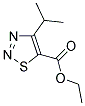 ETHYL 4-ISOPROPYL-1,2,3-THIADIAZOLE-5-CARBOXYLATE Struktur