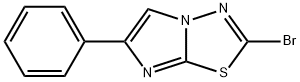 2-BROMO-6-PHENYLIMIDAZO[2,1-B][1,3,4]THIADIAZOLE Struktur