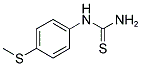 N-[4-(METHYLSULFANYL)PHENYL]THIOUREA Struktur