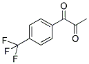 1-[4-(TRIFLUOROMETHYL)PHENYL]PROPANE-1,2-DIONE Struktur