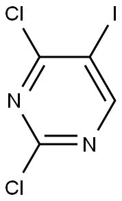 2,4-DICHLORO-5-IODOPYRIMIDINE Struktur