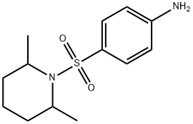 4-[(2,6-DIMETHYLPIPERIDIN-1-YL)SULFONYL]ANILINE Struktur