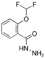 2-DIFLUOROMETHOXY-BENZOIC ACID HYDRAZIDE Struktur