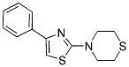 4-(4-PHENYL-1,3-THIAZOL-2-YL)THIOMORPHOLINE Struktur