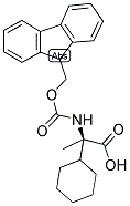 (R)-N-FMOC-2-AMINO-2-CYCLOHEXYL-PROPANOIC ACID Struktur