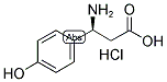 (S)-3-AMINO-3-(4-HYDROXY-PHENYL)-PROPANOIC ACID HYDROCHLORIDE Struktur