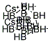 CESIUM DODECAHYDRODODECARBORATE Struktur