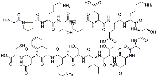 GLY-PRO-LYS-THR-PRO-GLU-GLU-LYS-THR-ALA-ASN-THR-ILE-SER-LYS-PHE-ASP-CYS Struktur