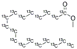 METHYL OCTADECANOATE-13C18 Struktur