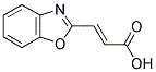 (2E)-3-(1,3-BENZOXAZOL-2-YL)ACRYLIC ACID Struktur