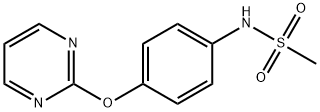 N-[4-(2-PYRIMIDINYLOXY)PHENYL]METHANESULFONAMIDE Struktur