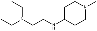 N,N-DIETHYL-N'-(1-METHYL-PIPERIDIN-4-YL)-ETHANE-1,2-DIAMINE Struktur