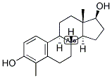 1,3,5(10)-ESTRATRIEN-4-METHYL-3,L7-BETA-DIOL Struktur