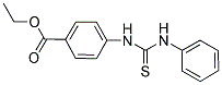 4-(3-PHENYL-THIOUREIDO)-BENZOIC ACID ETHYL ESTER Struktur