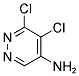 5,6-DICHLOROPYRIDAZIN-4-YLAMINE Structure