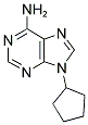 9-CYCLOPENTYLADENINE Struktur