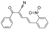 5-(2-NITROPHENYL)-2-(PHENYLCARBONYL)PENTA-2,4-DIENENITRILE Struktur