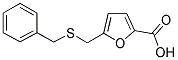 5-BENZYLSULFANYLMETHYL-FURAN-2-CARBOXYLIC ACID Struktur