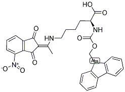 FMOC-LYS(NDE)-OH Struktur