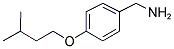 4-(3-METHYL-BUTOXY)-BENZYLAMINE Struktur