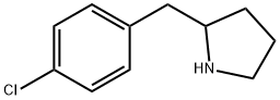 2-(4-CHLOROBENZYL)PYRROLIDINE Struktur