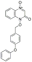 1-[(4-PHENOXYBENZYL)OXY]QUINOXALIN-2(1H)-ONE 4-OXIDE Struktur