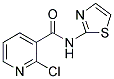 2-CHLORO-N-(1,3-THIAZOL-2-YL)NICOTINAMIDE Struktur