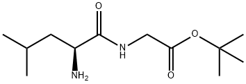 H-LEU-GLY-OTBU HCL Struktur