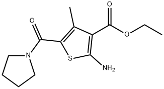 2-AMINO-4-METHYL-5-(PYRROLIDINE-1-CARBONYL)-THIOPHENE-3-CARBOXYLIC ACID ETHYL ESTER price.