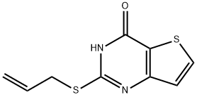 2-(ALLYLSULFANYL)THIENO[3,2-D]PYRIMIDIN-4-OL Struktur