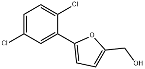 [5-(2,5-DICHLORO-PHENYL)-FURAN-2-YL]-METHANOL Struktur