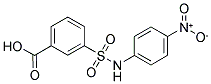 3-(4-NITRO-PHENYLSULFAMOYL)-BENZOIC ACID Struktur