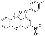 1-(4-METHYLPHENOXY)-3-NITRODIBENZO[B,F][1,4]OXAZEPIN-11(10H)-ONE Struktur