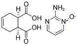 4-CYCLOHEXENE-1,2-DICARBOXYLIC ACID-2-AMINO-1-OXY PYRIMIDI-1-IUM SALT Struktur