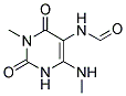 3-METHYL-6-(METHYLAMINO)-2,4-DIOXO-1,2,3,4-TETRAHYDROPYRIMIDIN-5-YLFORMAMIDE Struktur