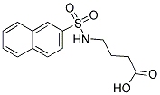 4-[(2-NAPHTHYLSULFONYL)AMINO]BUTANOIC ACID Struktur