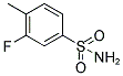 3-FLUORO-4-METHYLBENZENESULFONAMIDE Struktur