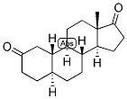 5ALPHA-NOR-ANDROSTANE-2,17-DIONE Struktur