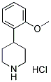 4-(2-METHOXYPHENYL) PIPERIDINE HYDROCHLORIDE Struktur