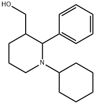 (1-CYCLOHEXYL-2-PHENYL-3-PIPERIDINYL)METHANOL Struktur