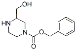 4-N-CBZ-2-HYDROXYMETHYL-PIPERAZINE Struktur