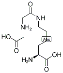 H-GLY-EPSILON-LYS-OH ACETATE SALT Struktur