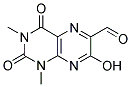 7-HYDROXY-1,3-DIMETHYL-2,4-DIOXO-1,2,3,4-TETRAHYDRO-6-PTERIDINECARBALDEHYDE Struktur