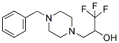 3-(4-BENZYL-PIPERAZIN-1-YL)-1,1,1-TRIFLUORO-PROPAN-2-OL Struktur