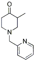 1-(2-PICOLYL)-3-METHYL-4-PIPERIDINONE Struktur