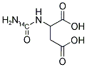 N-CARBAMYL-D,L-ASPARTIC ACID, [CARBAMYL-14C]- Struktur