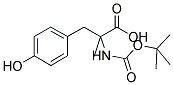 BOC-ALPHA-METHYL-DL-TYROSINE Struktur