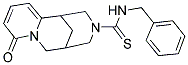 N-BENZYL-6-OXO-7,11-DIAZATRICYCLO[7.3.1.0~2,7~]TRIDECA-2,4-DIENE-11-CARBOTHIOAMIDE Struktur