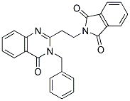 2-[2-(3-BENZYL-4-OXO-3,4-DIHYDROQUINAZOLIN-2-YL)ETHYL]-1H-ISOINDOLE-1,3(2H)-DIONE Struktur