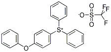 (4-PHENOXYPHENYL)DIPHENYLSULFONIUM TRIFLATE Struktur